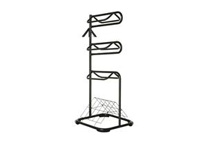 9095 Saddle Stand 3 Tier with Bridle Hooks
